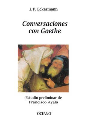 cover image of Conversaciones con Goethe